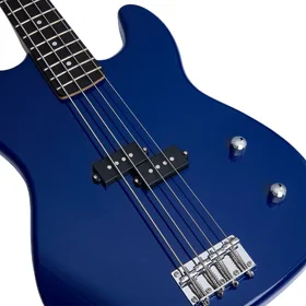 Artist APB Blue Bass Guitar w/ Accessories & 30 Watt Amp thumbnail