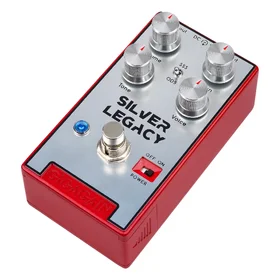 Customer Returned Gigagain GP06 Silver Legacy Overdrive Guitar Effects Pedal thumbnail