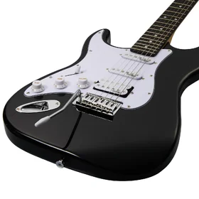 Customer Returned Artist AS1 Left Handed Black Electric Guitar & Accessories thumbnail