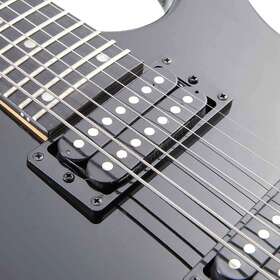 Artist Spiritus7 Black 7 String Electric Guitar w/ Black Case thumbnail