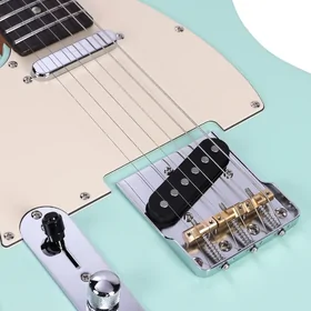 Artist AT53 Left Handed Vintage Green Electric Guitar w/ Hot Single Coil Pickups thumbnail
