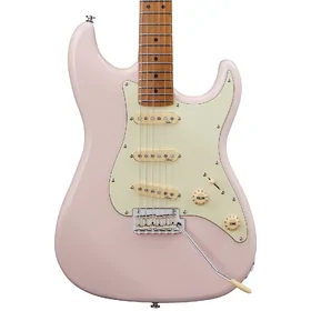 Artist ASMPP Pastel Pink Electric Guitar w/ Single Coil Pickups thumbnail