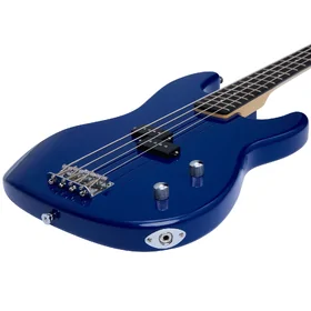 Artist APB Blue Bass Guitar w/ Accessories & 30 Watt Amp thumbnail