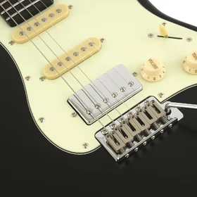 Customer Returned Artist AS72 Black Electric Guitar w/ HSS Pickups thumbnail
