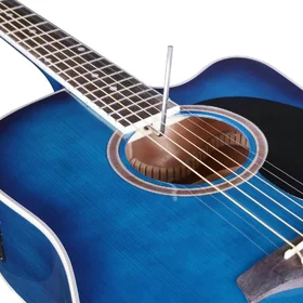 Factory 2nd Artist LSPC Blue Beginner Acoustic w/ Cutaway Guitar Pack thumbnail