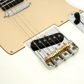 Artist AT53 White Electric Guitar & Black Case thumbnail