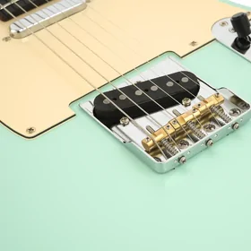 Artist AT53 Vintage Green Electric Guitar & Black Case thumbnail