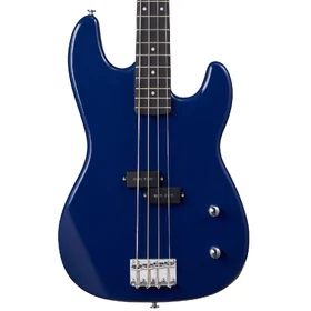 Artist APB Blue Bass Guitar w/ Accessories & 15 Watt Amp thumbnail