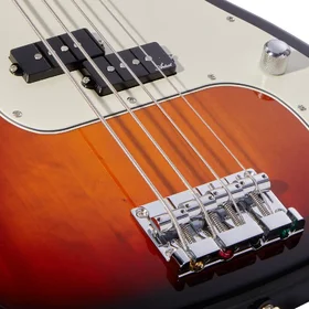 Customer Returned Artist APBDLX Deluxe Sunburst Bass Guitar & Padded Bag thumbnail