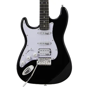 Customer Returned Artist AS1 Left Handed Black Electric Guitar & Accessories thumbnail