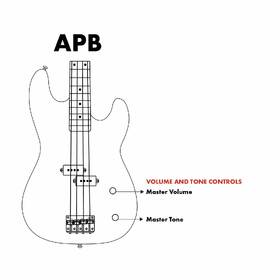 Artist APB Blue Bass Guitar w/ Accessories & BA30 Amp thumbnail