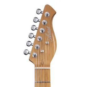 Artist AS30 Natural Flame Electric Guitar w/ HSS Pickups thumbnail
