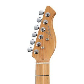 Customer Returned Artist AT54 Vintage Blonde Electric Guitar w/ Bullbucker Pickups thumbnail