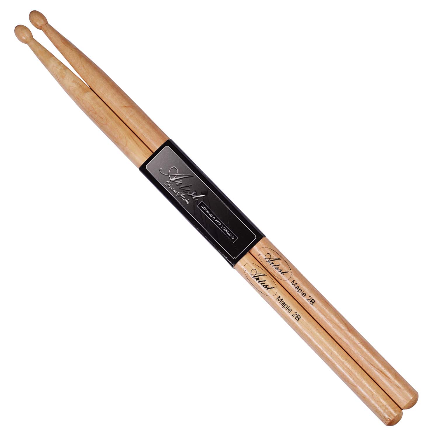 Artist DSM2B Maple Drumsticks with Wooden Tips