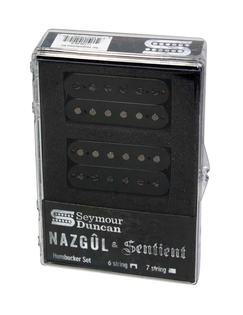 Seymour Duncan Pickup Nazgul + Sentient Set 6 String Black