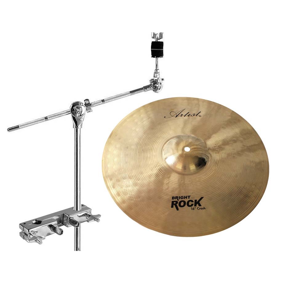 Artist BRC16PK Crash Cymbal + Stand AddOn Pack
