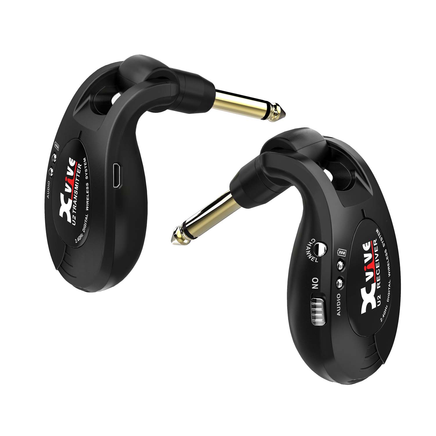 Xvive U2 Black Guitar Wireless System
