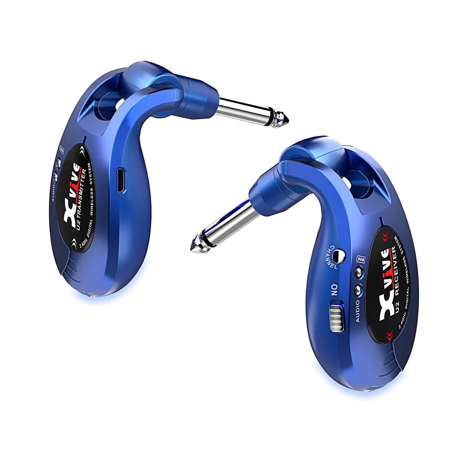 Xvive U2 Blue Guitar Wireless System