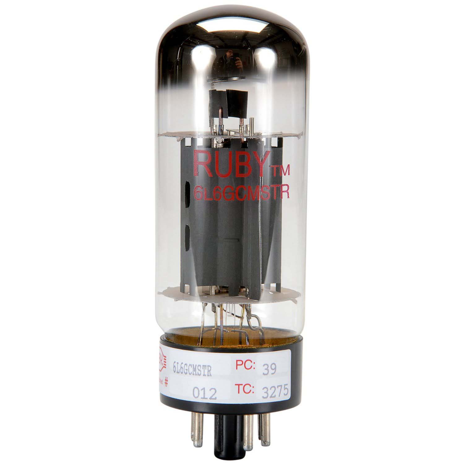 Ruby 6L6GC MSTR Power Vacuum Tube Single PC31 Ruby Tubes