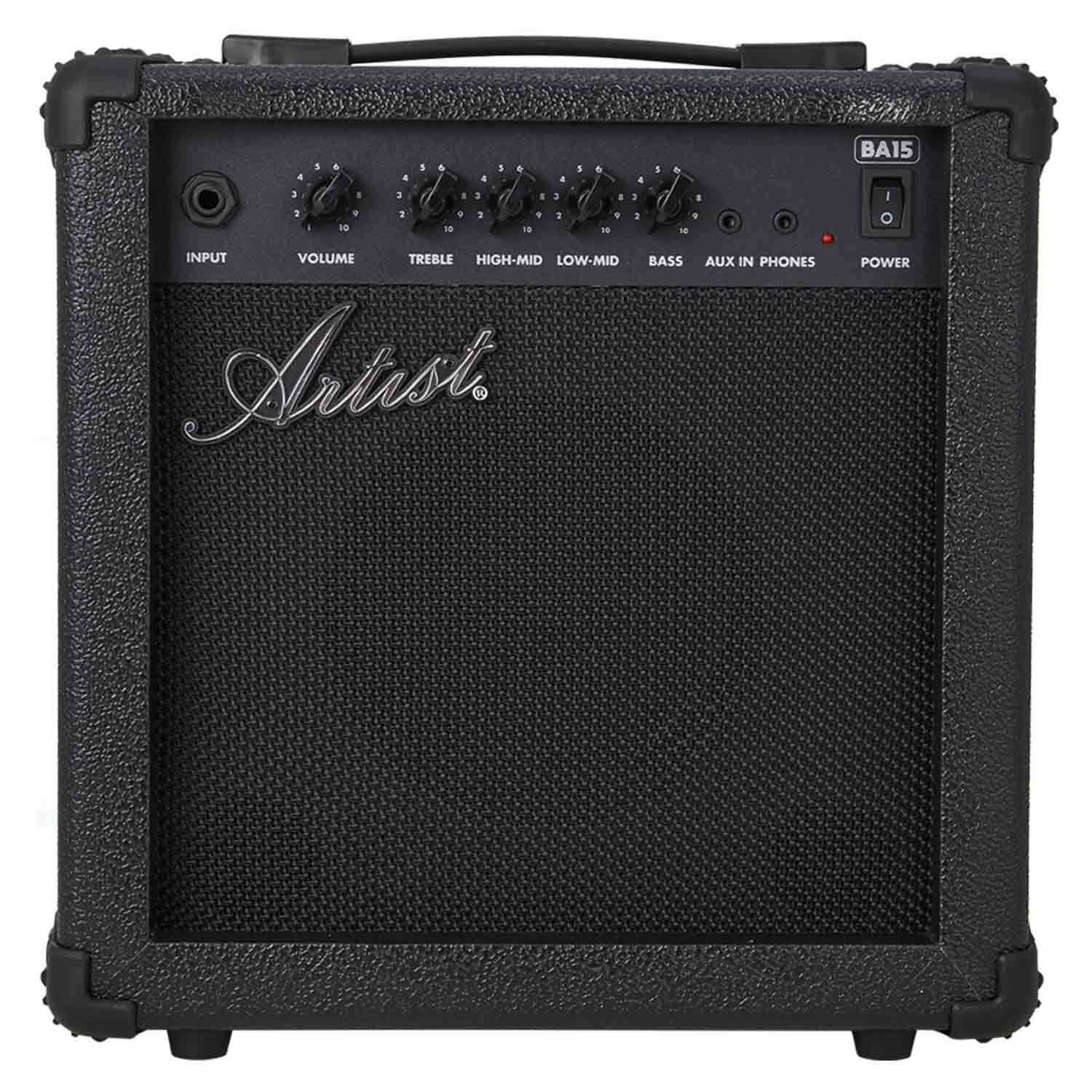 Artist BA15 15W Bass Guitar Amplifier with mp3 Input