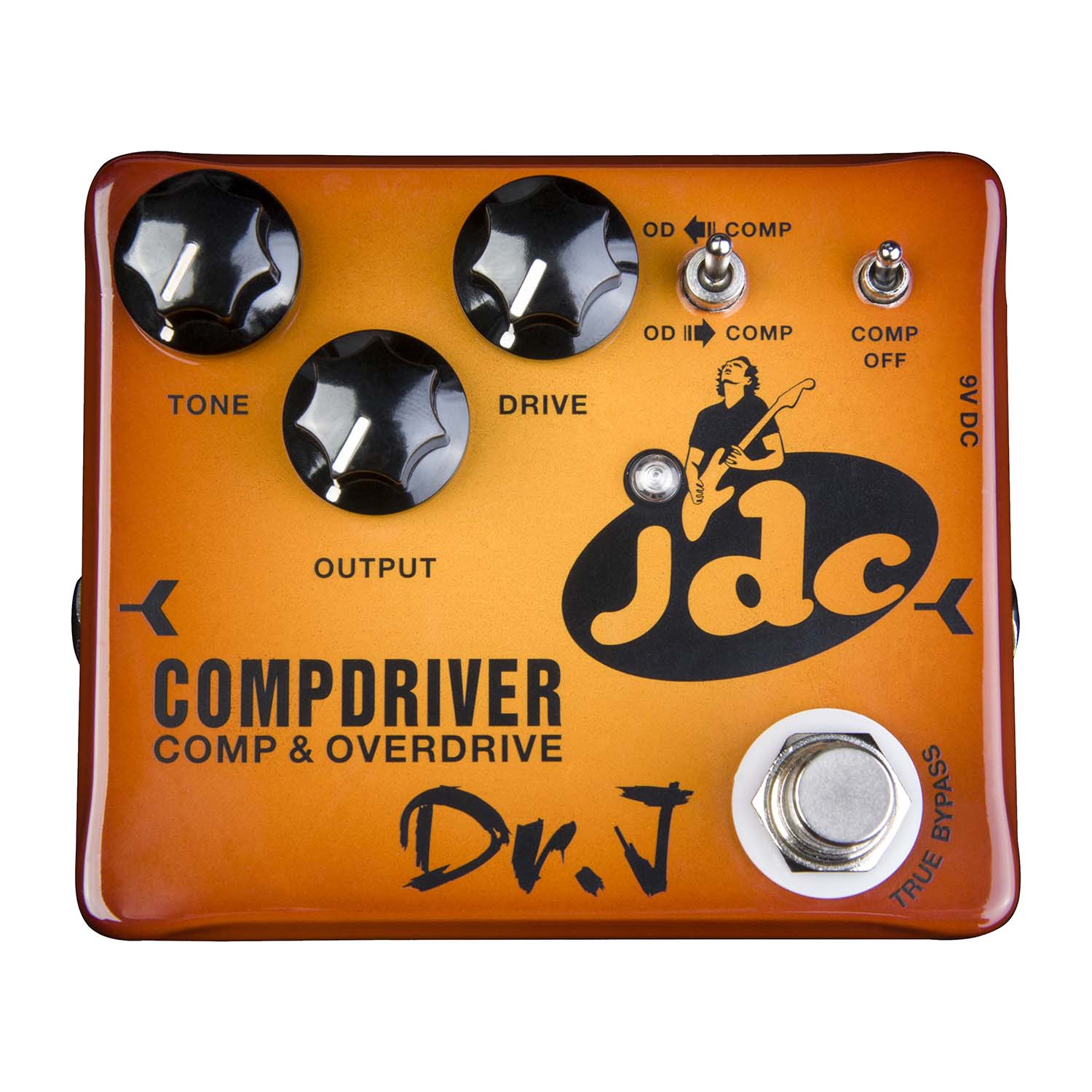 Dr. J JDC CompDriver Compressor + Overdrive Guitar Effects Pedal