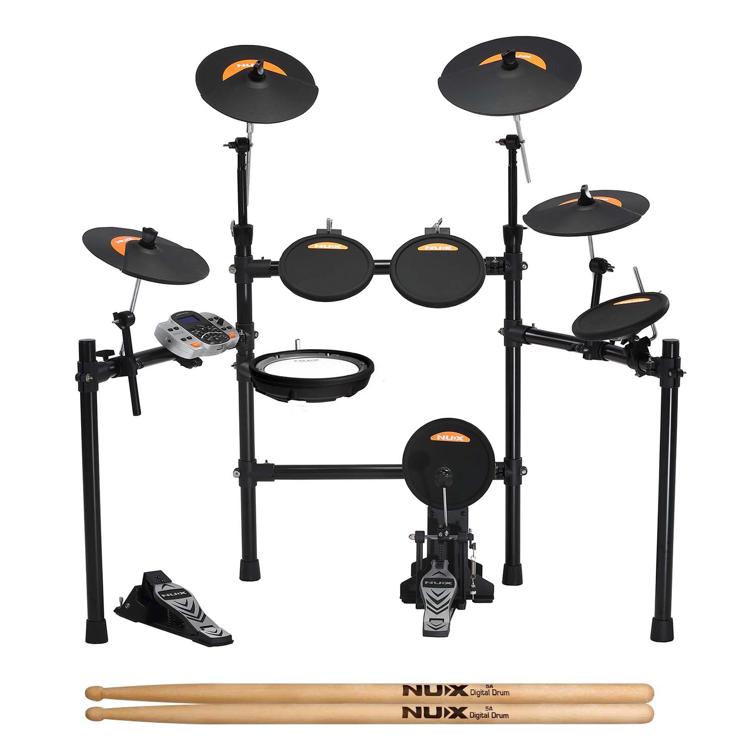 NuX DM4S Electric 9 Piece Electronic Drum Kit Nux