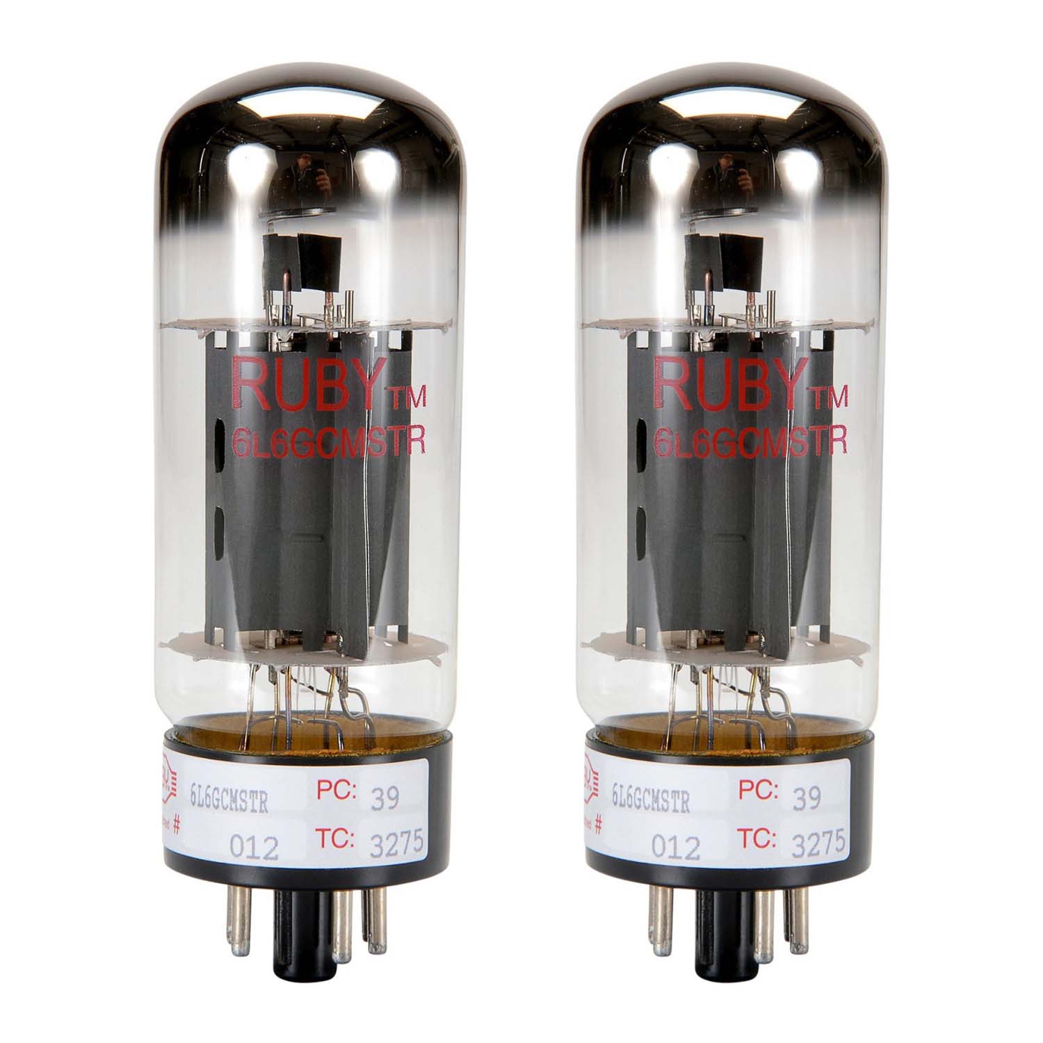 Ruby 6L6 GCMSTR Power Vacuum Tube Single PC30 Ruby Tubes product