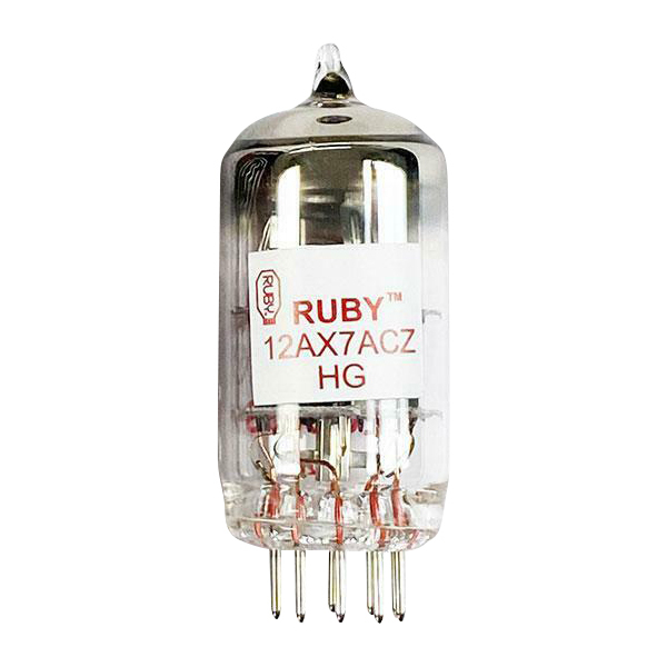Ruby 12AX7ACZHG HighGrade JJ Preamp Vacuum Tube Ruby Tubes
