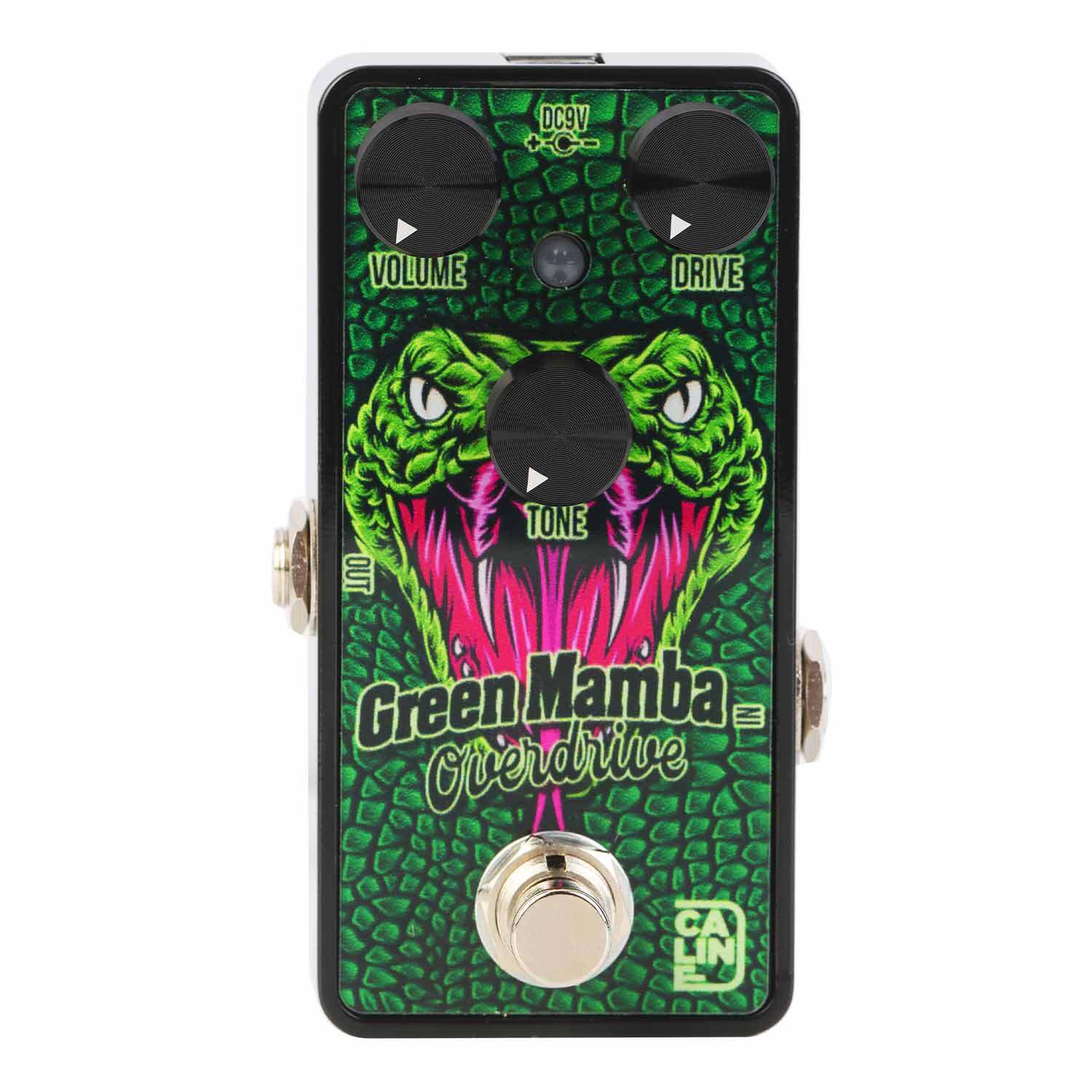 Green　G002　Effect　Overdrive　Guitar　Mamba　Caline　PedalG002