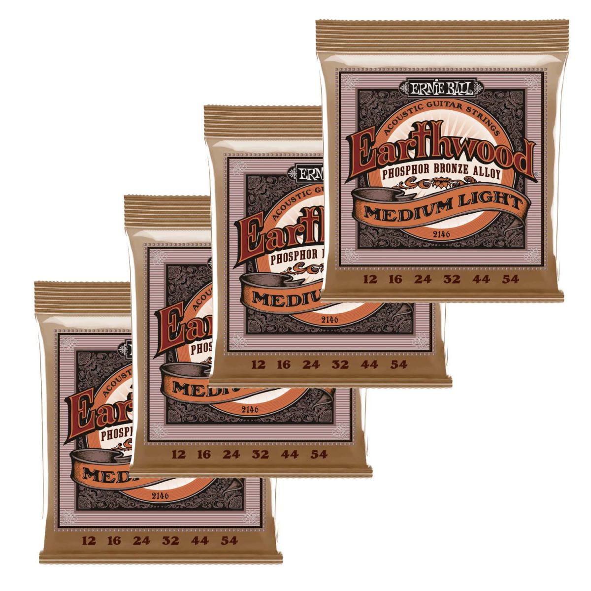 Ernie Ball Earthwood Medium Light Strings