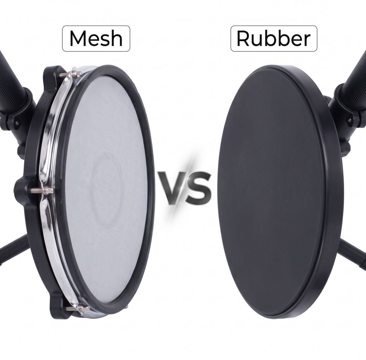 Mesh vs Rubber