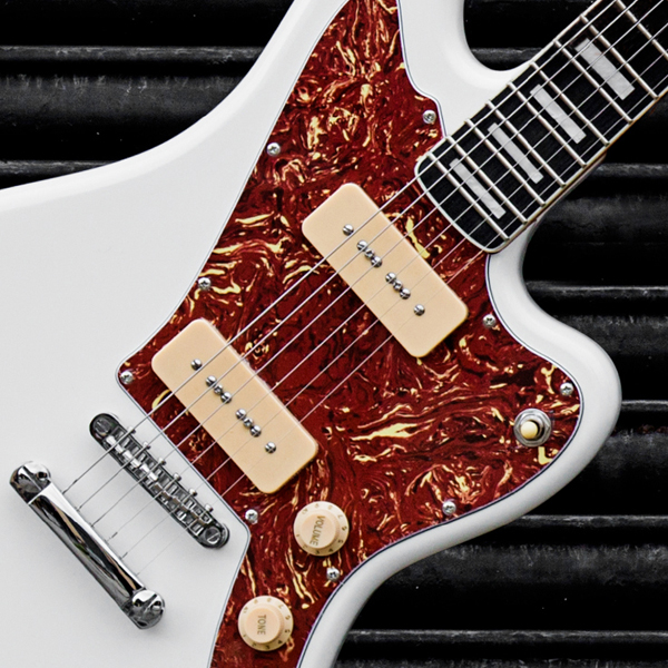 Artist Grungemaster, White with P90 Pickups