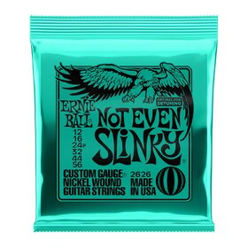 Ernie Ball 2626 Electric Guitar Strings Not Even Slinky 12-56
