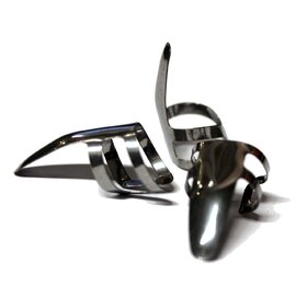 Alice AP3MS Metal Finger Picks 0.50mm - 3 Pack