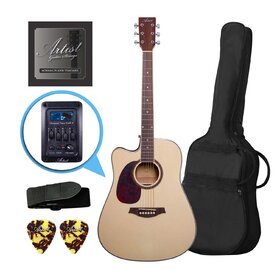 Artist LSPCEQ Left Handed Beginner Acoustic Electric Guitar w/ EQ