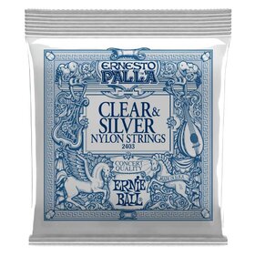 Ernie Ball 2403 Ernesto Palla Nylon Clear & Silver Classical Strings
