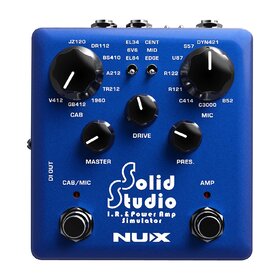 NUX NSS5 Solid Studio Amp Simulator Guitar Pedal w/ Impulse Response