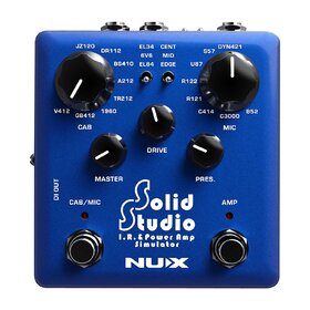NuX NSS5 Solid Studio Impulse Response pedal and Amp Simulator