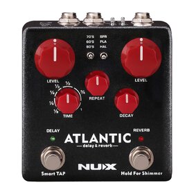 Nux NDR5 Atlantic Delay and Reverb Effects Pedal