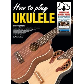 Progressive How To Play Ukelele Book with Digital Downloads