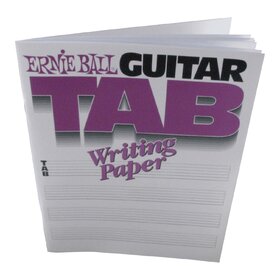 Ernie Ball E7021 Guitar Tab Writing Paper