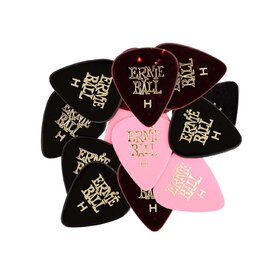 Ernie Ball E9180 Assorted Colour Heavy .94mm Guitar Picks 12 Pack