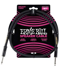 Ernie Ball 6071 3ft. Straight/Straight Speaker Cable