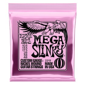 Ernie Ball 2213 10.5-48 Mega Slinky Electric Guitar Strings 