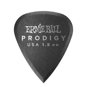 Ernie Ball E9199 Black Standard Prodigy Picks 1.5mm - 6 Pack