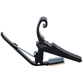 Kyser KGCBA Black Quick Change Capo for Classical Guitars - Black