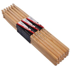 Artist DSM7A Maple Drumsticks with Wooden Tips 12 Pack