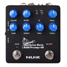 Nux NBP5 Melvin Lee Davis Signature Bass DI+Preamp Pedal
