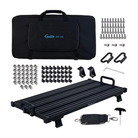 Guitto GPB03 Pedalboard with GPB03B Carry Bag