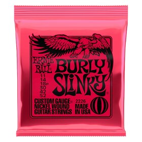 Ernie Ball 2226 11-52 Burly Slinky Nickel Wound Electric Strings 